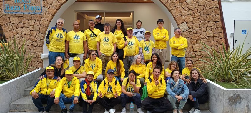 Algunos de los participantes en la Media marathón