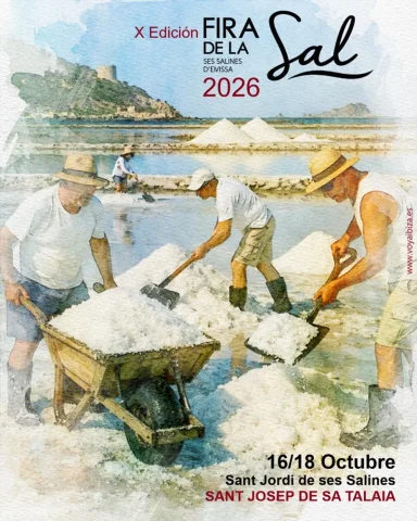 X FERIA DE LA SAL EN IBIZA - Domingo día 18 de octubre, se celebrará en Ses Salines